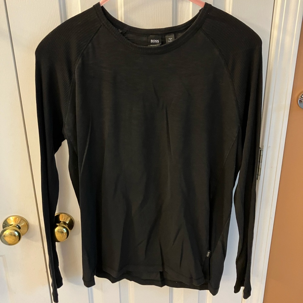 Hugo Boss Men’s Sweater, XL, Black
